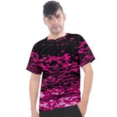 Rose Waves Flow Series 1 Men s Sport Top by DimitriosArt