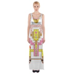 Music And Other Stuff Thigh Split Maxi Dress by bfvrp