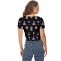 Shiny New Year Things Twist Front Crop Top View4
