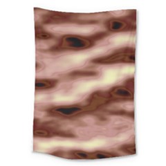 Pink  Waves Flow Series 7 Large Tapestry by DimitriosArt