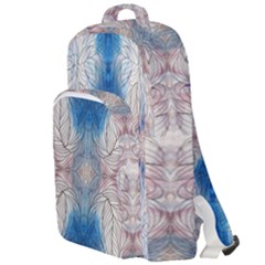 Mixed Media Art Double Compartment Backpack