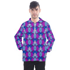 Abstract Men s Half Zip Pullover by SychEva