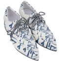 Abstract pattern geometric backgrounds   Pointed Oxford Shoes View3