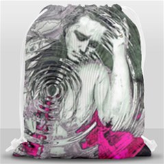 Broadcaster Drawstring Bag (large) by MRNStudios