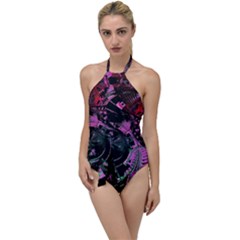 Doppler Ultrasound Go With The Flow One Piece Swimsuit by MRNStudios