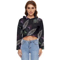 Theo Women s Lightweight Cropped Hoodie by MRNStudios