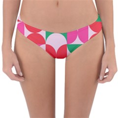 Geometric Pattern Reversible Hipster Bikini Bottoms