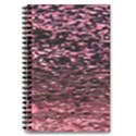Pink  waves flow series 11 5.5  x 8.5  Notebook View1