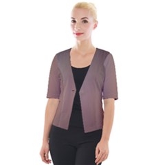 Camera Art Color Cropped Button Cardigan by garbd