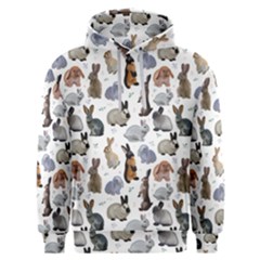 Funny Bunny Men s Overhead Hoodie