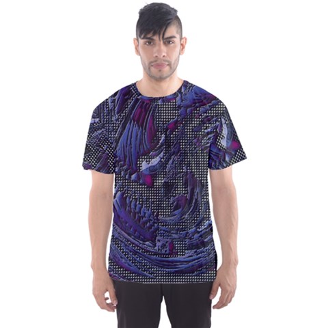 Braille Flow Men s Sport Mesh Tee by MRNStudios