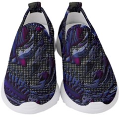 Braille Flow Kids  Slip On Sneakers by MRNStudios