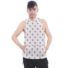 Weird Fantasy Bird Drawing Motif Pattern Men s Sleeveless Hoodie by dflcprintsclothing