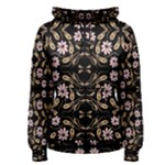 Folk flowers print Floral pattern Ethnic art Women s Pullover Hoodie