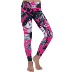 Shaman Number Two Kids  Lightweight Velour Classic Yoga Leggings by MRNStudios