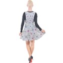 Floral-1814372 Blessed-cartoon-text-clipart-hand-drawn-colored-whimsical-special-occasion-reads-43718964 Plunge Pinafore Velour Dress View2