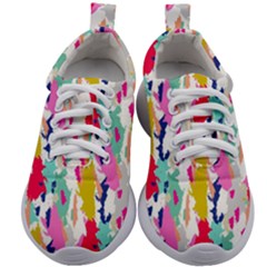 Acryl Paint Kids Athletic Shoes by CoshaArt