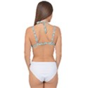 Mandala  Double Strap Halter Bikini Top View2