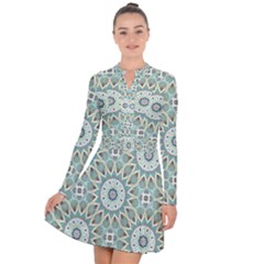 Mandala  Long Sleeve Panel Dress by zappwaits