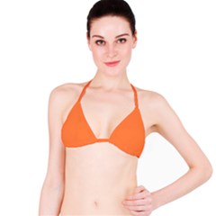 Orange Bikini Top