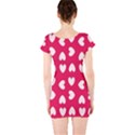 Pink Hearts Short Sleeve Bodycon Dress View2