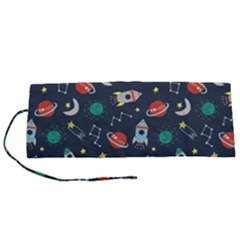 Cute-patterns- Roll Up Canvas Pencil Holder (s)