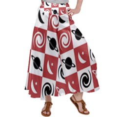 Space Pattern Colour Satin Palazzo Pants by Jancukart