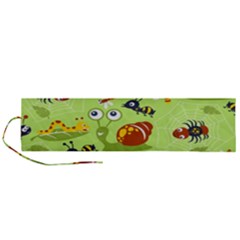 Little-animals-cartoon Roll Up Canvas Pencil Holder (l) by Jancukart