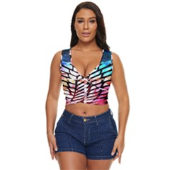 Attack On Titan Shingeki Galaxy Women s Sleeveless Wrap Top by artworkshop