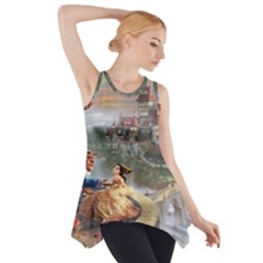 Beauty And The Beast Castle Side Drop Tank Tunic by artworkshop