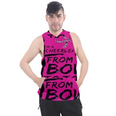 Bow To Toe Cheer Men s Sleeveless Hoodie