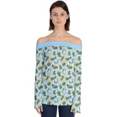 Dolmadakia Off Shoulder Long Sleeve Top by sifis