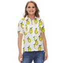 Pattern Lemon Texture Women s Short Sleeve Double Pocket Shirt View1