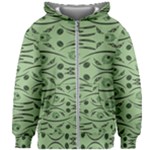 Folk flowers print Floral pattern Ethnic art Kids  Zipper Hoodie Without Drawstring