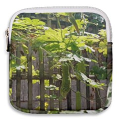 Bitter Melon Mini Square Pouch by artworkshop