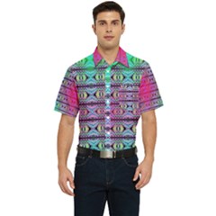 Beam Town Men s Short Sleeve Pocket Shirt  by Thespacecampers