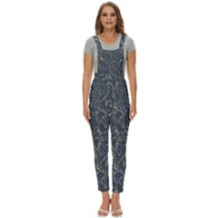 Nature Twigs Women s Pinafore Overalls Jumpsuit by artworkshop
