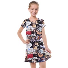 5 Second Summer Collage Kids  Cross Web Dress by nate14shop