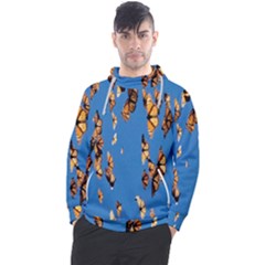 Eastern Monarch Butterfly Men s Pullover Hoodie by nate14shop