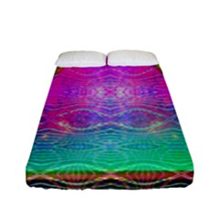 Trinfinite Fitted Sheet (full/ Double Size) by Thespacecampers