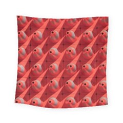 Sculpture-art-traffic-cones-plastic Square Tapestry (small) by Jancukart