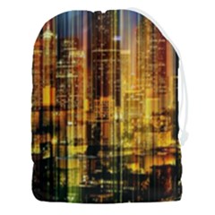 Skyline-light-rays-gloss-upgrade Drawstring Pouch (3xl) by Jancukart