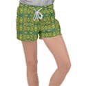 Abstract pattern geometric backgrounds Velour Lounge Shorts View1