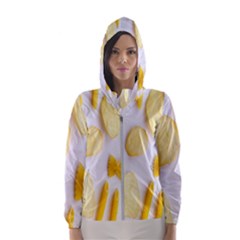 Pasta Women s Hooded Windbreaker by nate14shop