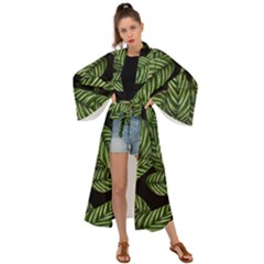  Leaves  Maxi Kimono