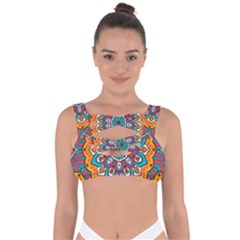 Mandala Spirit Bandaged Up Bikini Top by zappwaits