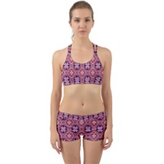 Abstract-background-motif Back Web Gym Set