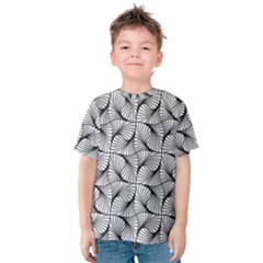 Abstract-gray Kids  Cotton Tee