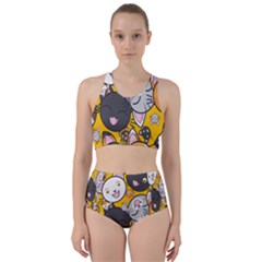 Cats Racer Back Bikini Set