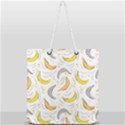 Seamless stylish pattern-with-fresh-yellow-bananas-background Full Print Rope Handle Tote (Large) View2